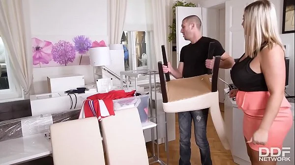 Horny brunette Kristen gets fully pleased