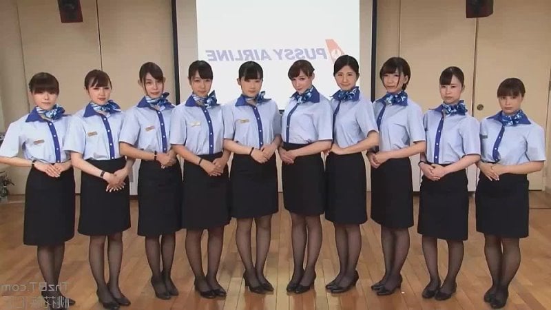 Japanischer Porno, Stewardess, Schule, japanischer Porno, Sex, Uniform, Stewardess, Vielfalt, Cowgirl, Hi-Def
